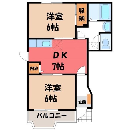 小山駅 バス10分  吉浜歯科前下車：停歩2分 1階の物件間取画像